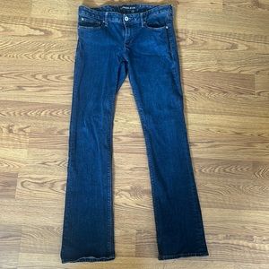 Express Stella Low Rise Barely Boot Jeans